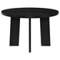 Strouse 5-piece Dining Set Black