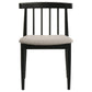 Decker 7-piece 82-inch Rectangular Dining Set Wheat and Black