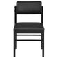 Decker 7-piece 82-inch Rectangular Dining Set Black