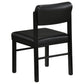 Decker 7-piece 82-inch Rectangular Dining Set Black