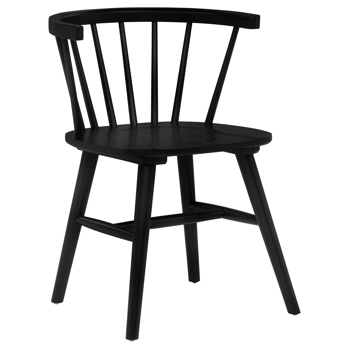 Decker 7-piece 82-inch Rectangular Dining Set Black