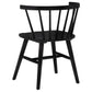 Decker 7-piece 82-inch Rectangular Dining Set Black