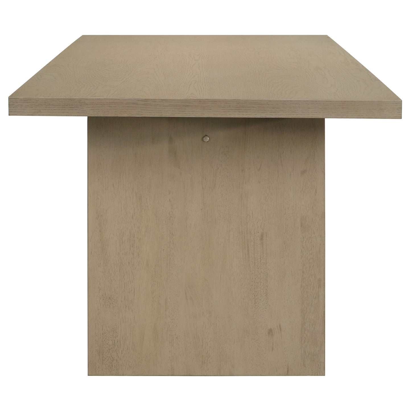 Decker 7-piece 82-inch Rectangular Dining Set Wheat and Natural Oak
