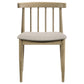 Decker 7-piece 82-inch Rectangular Dining Set Wheat and Natural Oak
