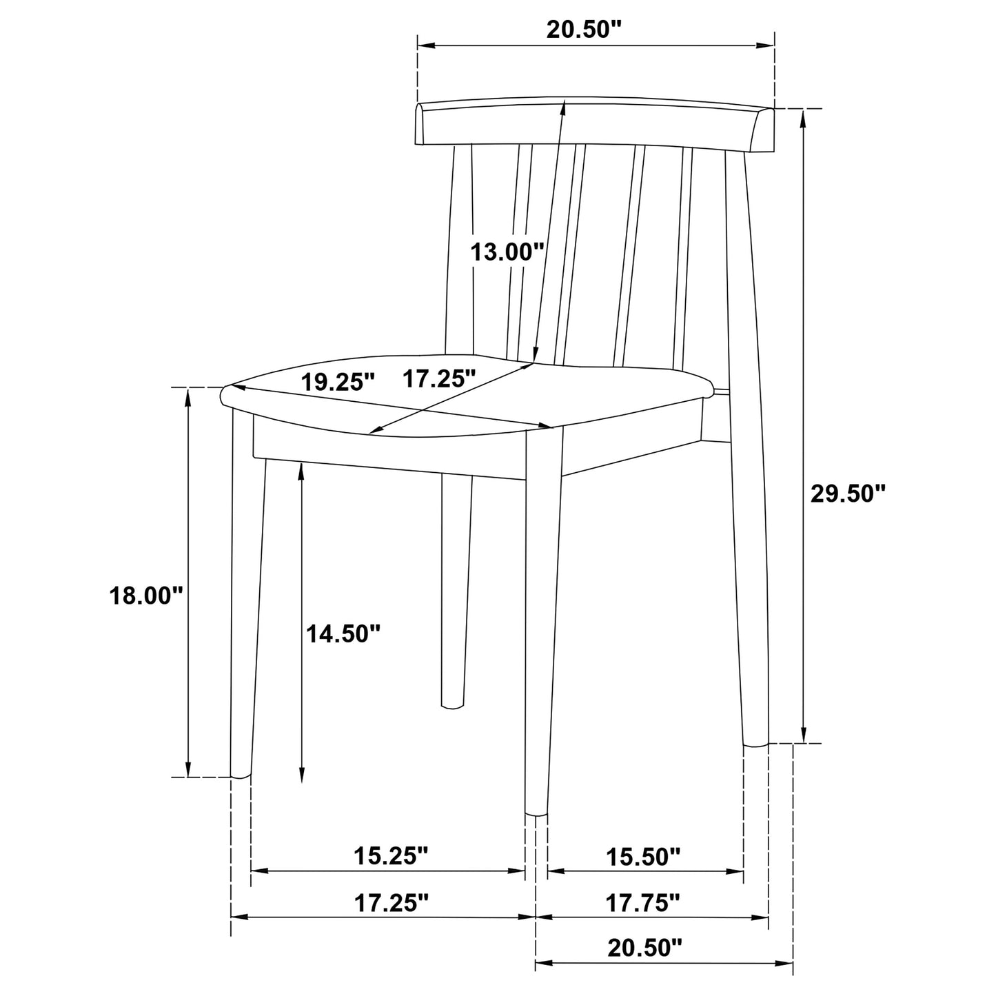 Decker 7-piece 82-inch Rectangular Dining Set Wheat and Natural Oak