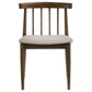 Decker 7-piece 82-inch Rectangular Dining Set Wheat and Walnut