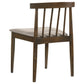 Decker 7-piece 82-inch Rectangular Dining Set Wheat and Walnut
