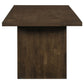 Decker 7-piece 82-inch Rectangular Dining Set Grey and Walnut