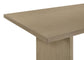 Decker 7-piece 70-inch Rectangular Counter Height Dining Set Black and Natural Oak
