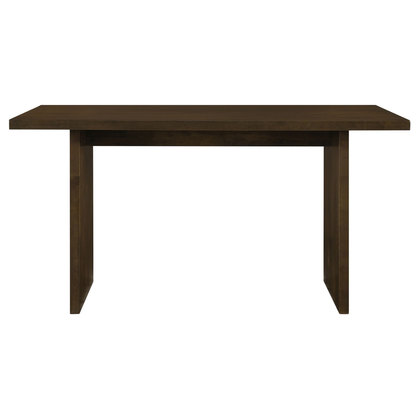 Decker 7-piece 70-inch Rectangular Counter Height Dining Set Black and Walnut