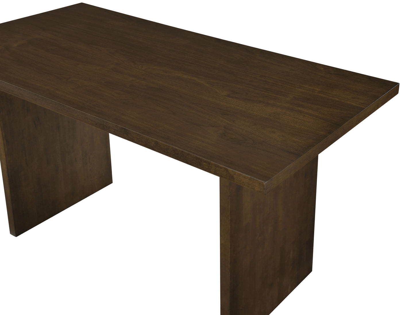 Decker 7-piece 70-inch Rectangular Counter Height Dining Set Black and Walnut