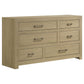 Hendricks 5-piece California King Bedroom Set Light Oak