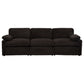Collins Modular Power Sofa Chocolate Brown
