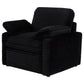 Collins Upholstered Power Recliner Chair Black