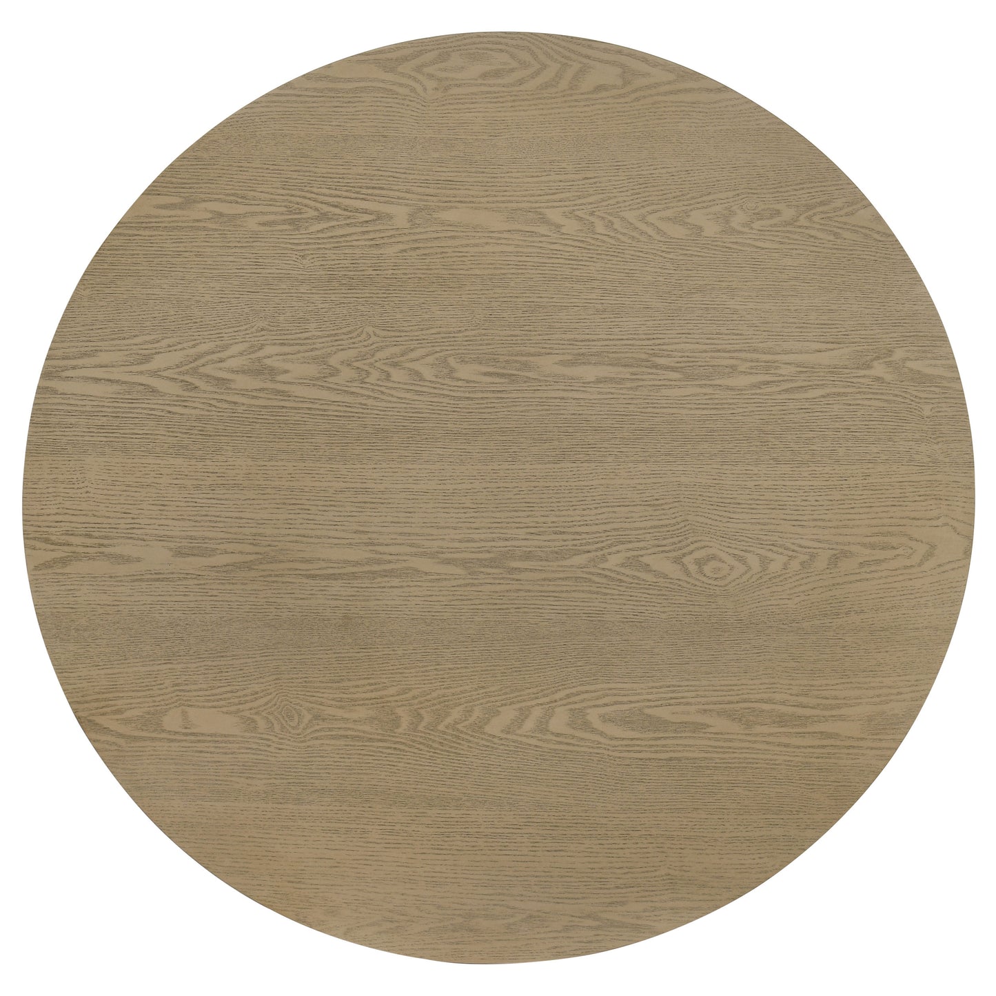 Hamlyn 3-piece Round Fluted Coffee and End Table Set Natural Oak