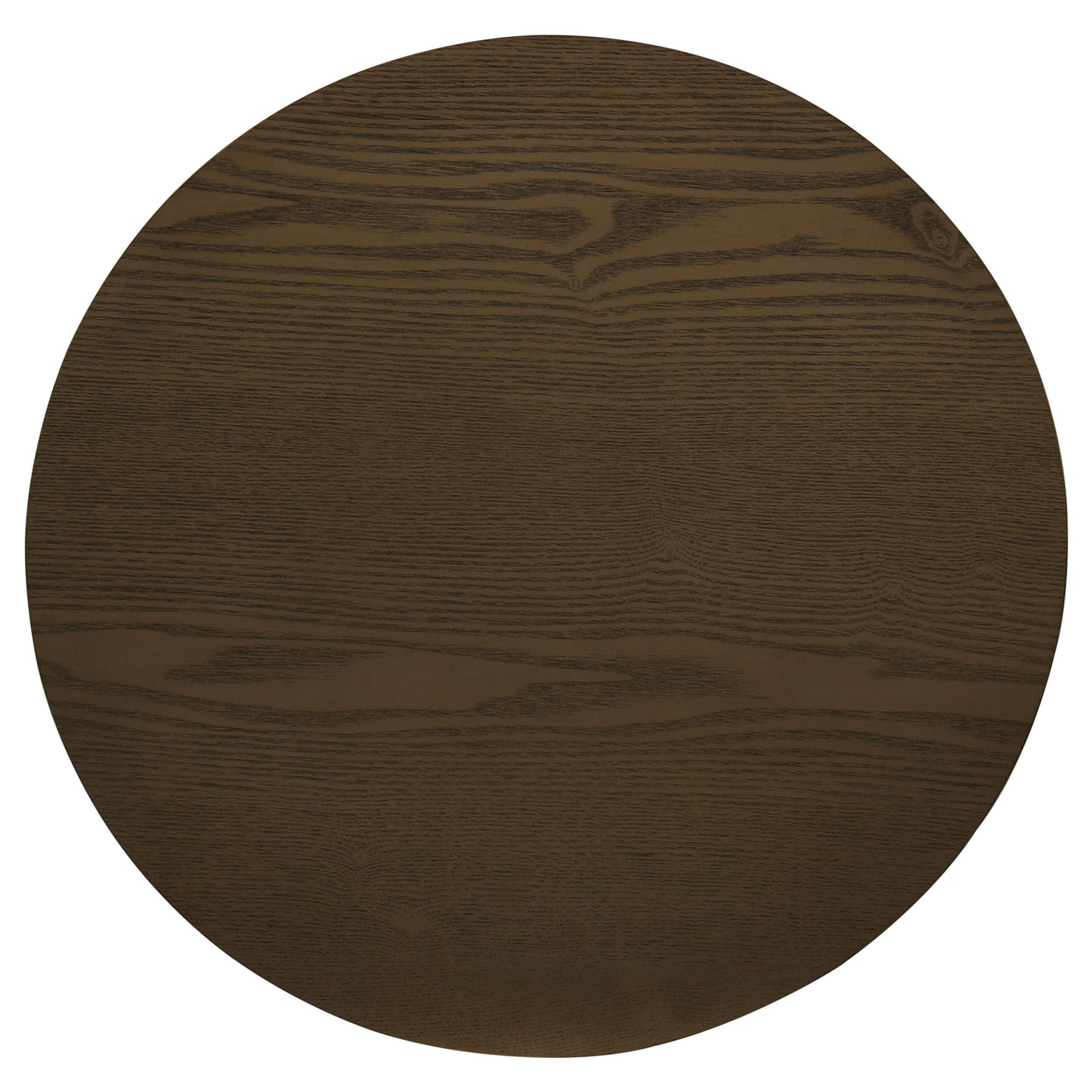 Hamlyn 3-piece Round Fluted Coffee and End Table Set Walnut
