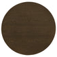 Hamlyn 3-piece Round Fluted Coffee and End Table Set Walnut