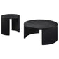 Sweeney 2-piece Coffee and End Occasional Table Set Black