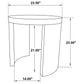 Sweeney 2-piece Coffee and End Occasional Table Set Black