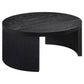 Sweeney 2-piece Coffee and End Occasional Table Set Black