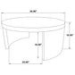 Sweeney 2-piece Coffee and End Occasional Table Set Black