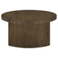 Sweeney 2-piece Coffee and End Occasional Table Set Dark Walnut