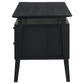Goodson 64-inch 4-Drawer Double Pedestal Computer Desk Black