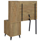 Souza 5-Drawer Makeup Vanity Table With LED Mirror Mango