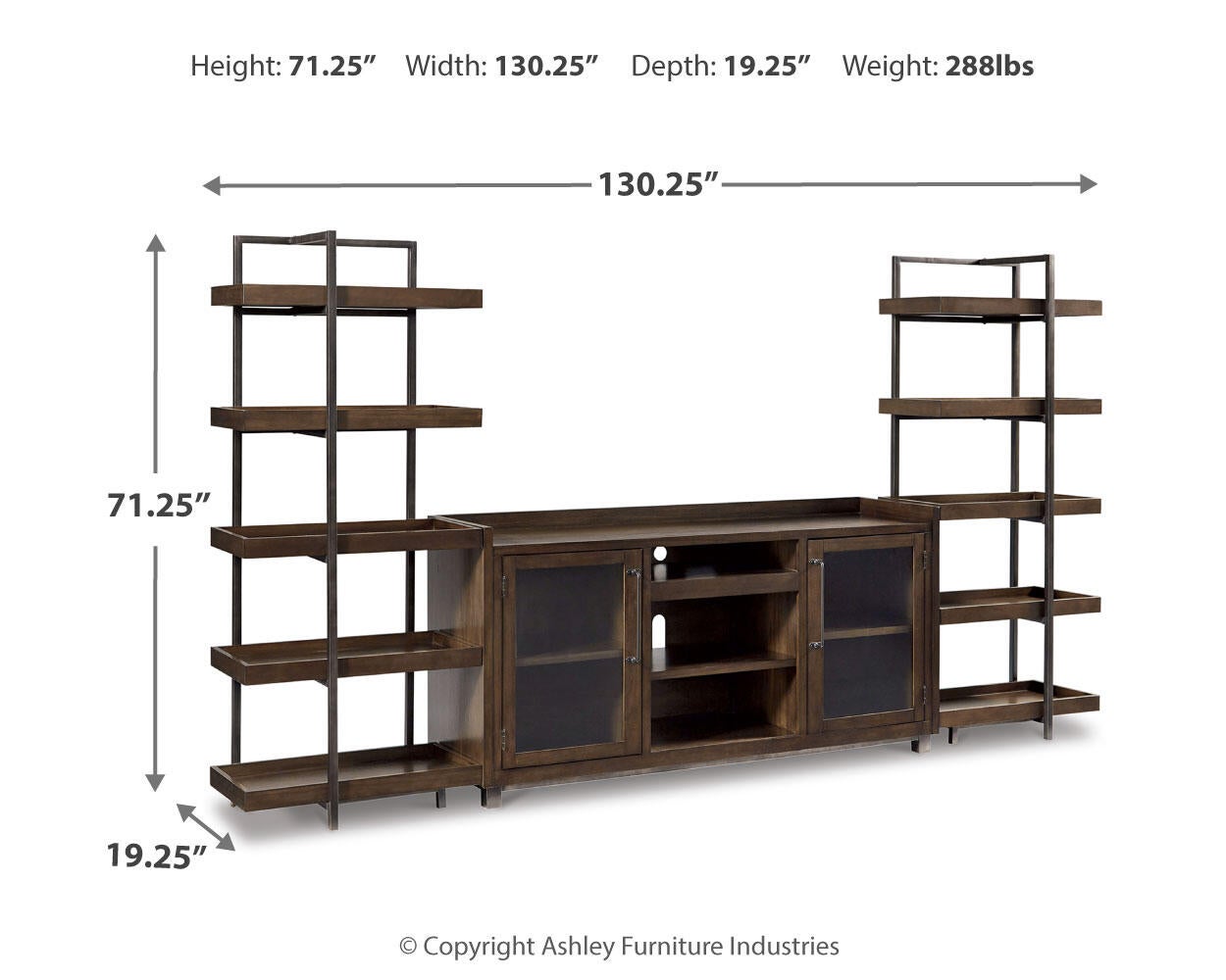Starmore 3-Piece Entertainment Center