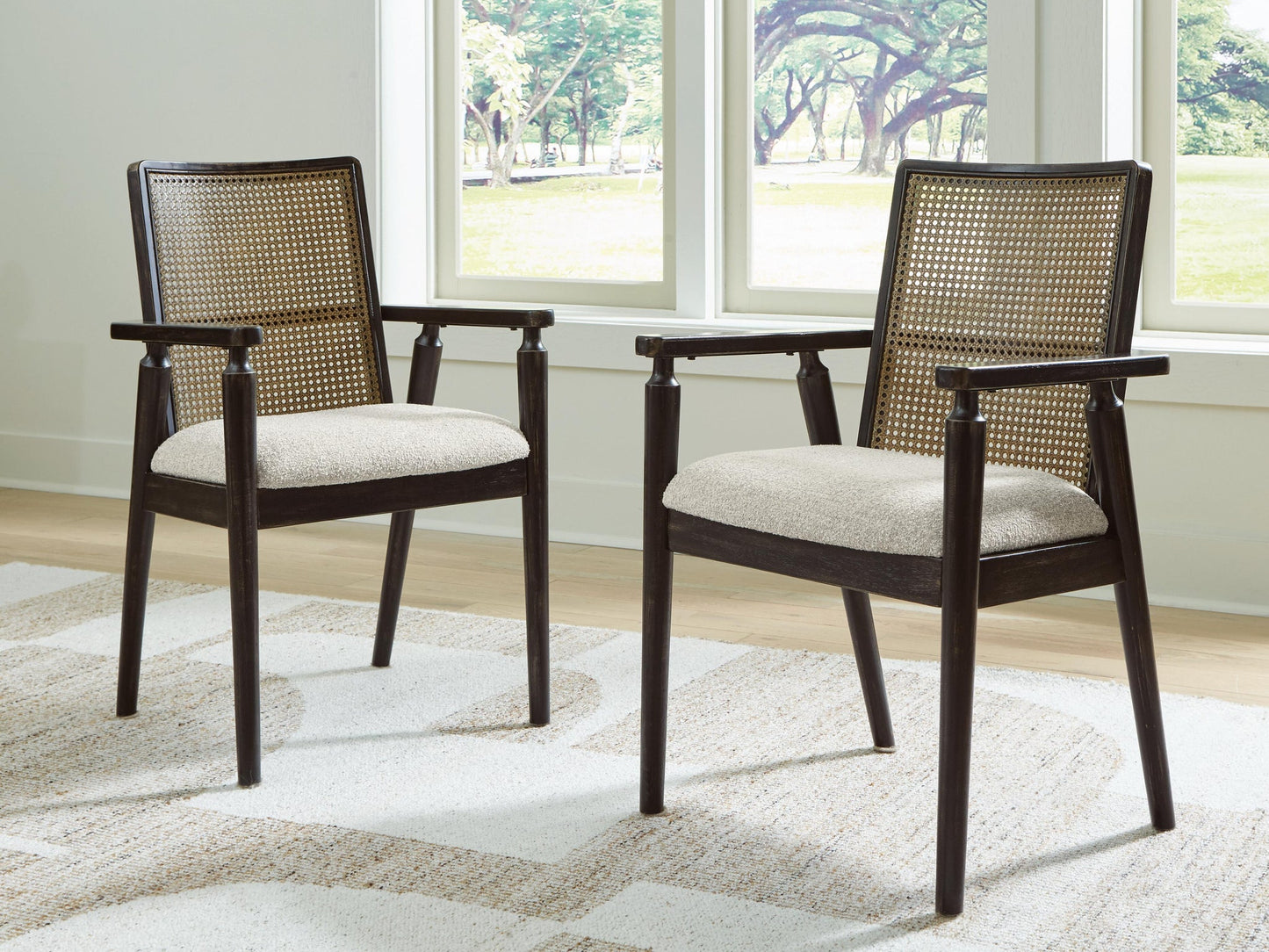 Ashley Express - Galliden Dining UPH Arm Chair (2/CN)