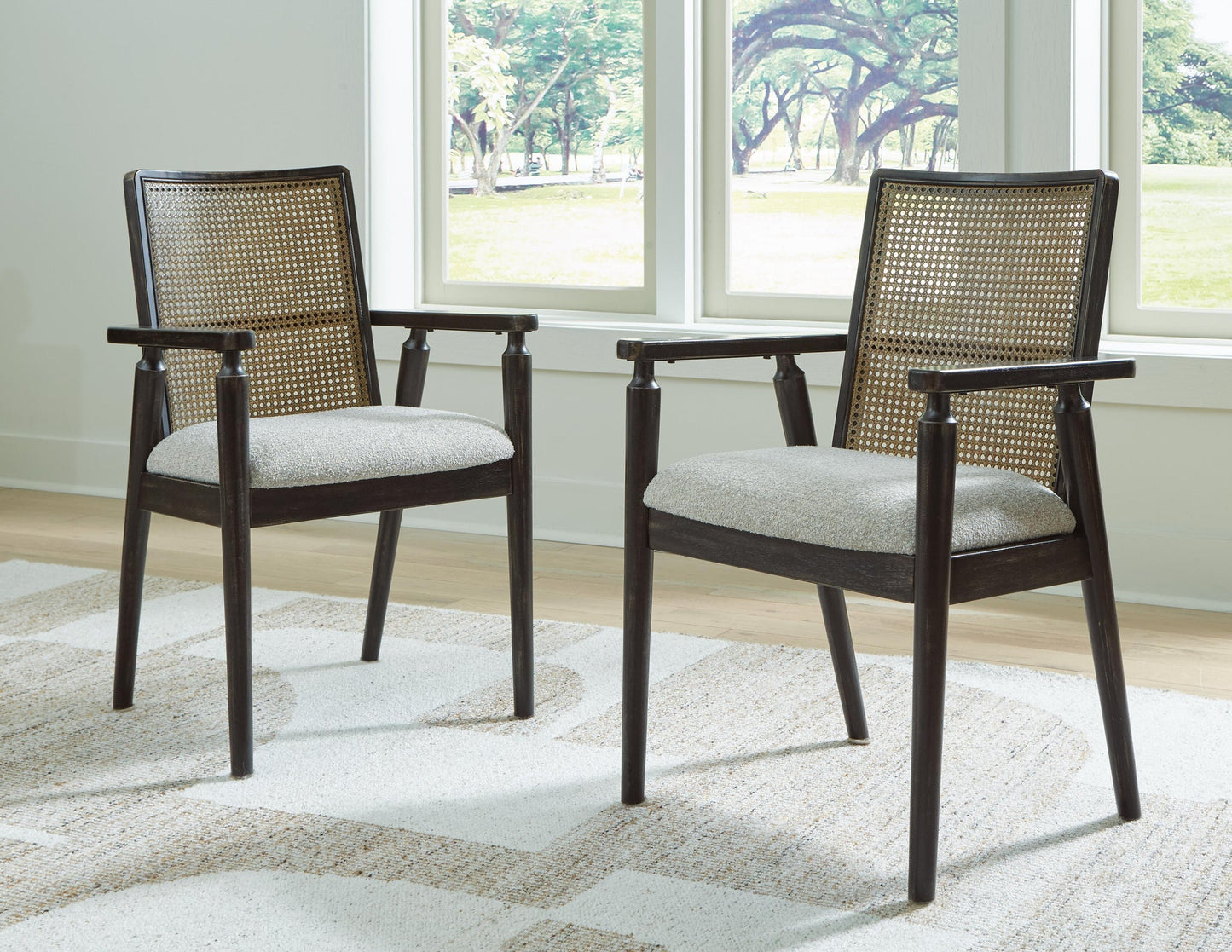 Ashley Express - Galliden Dining UPH Arm Chair (2/CN)