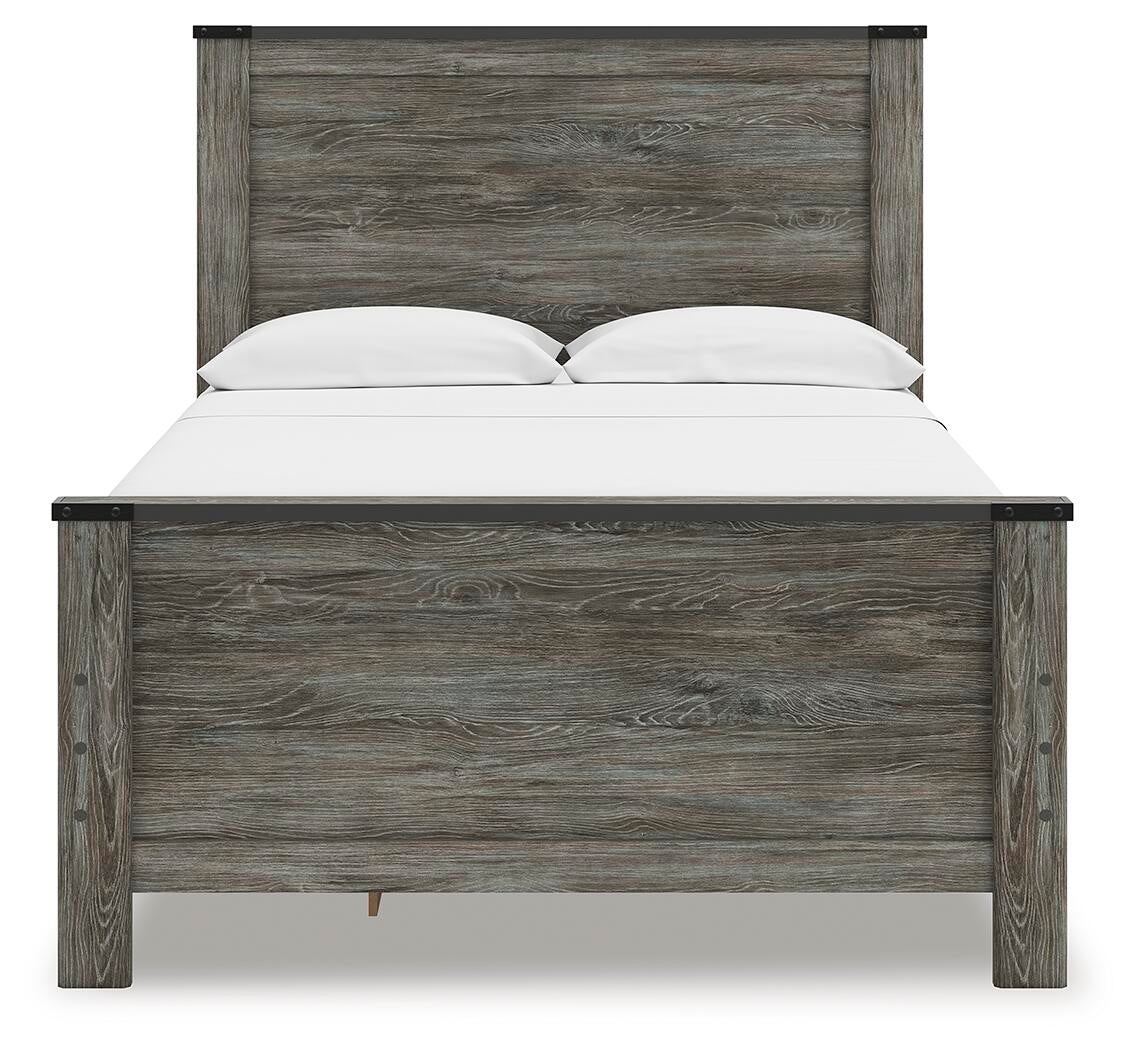 Frandern Full Panel Bed with Storage