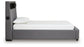 Ashley Express - Verishaw Twin Upholstered Bed with Wireless Audio