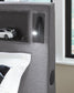 Ashley Express - Verishaw Twin Upholstered Bed with Wireless Audio