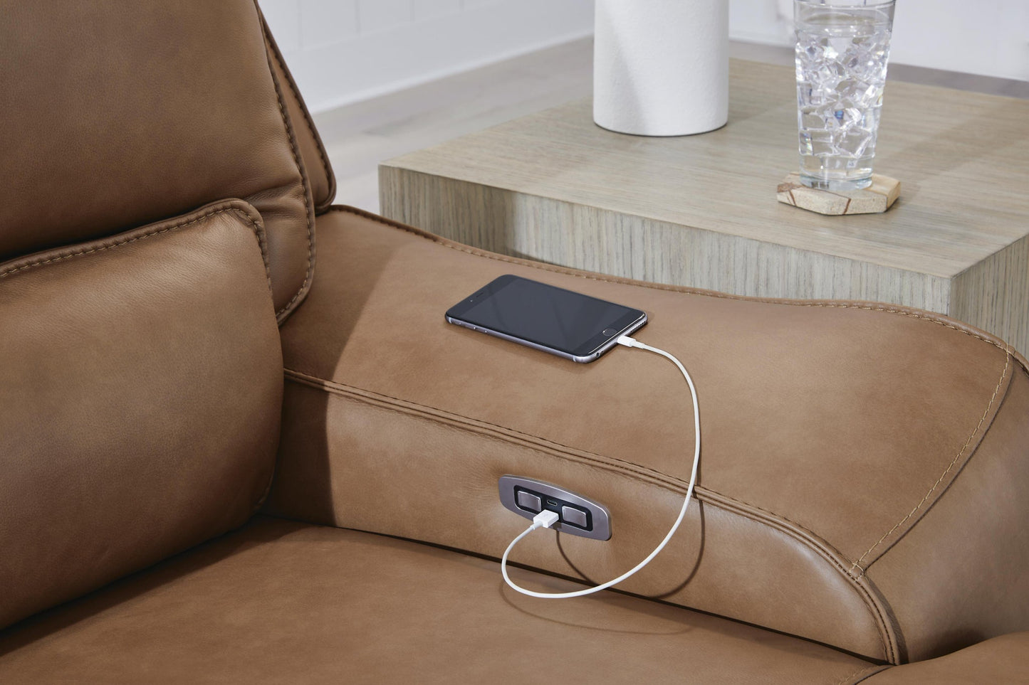 DeepWakes 6-Piece Power Reclining Sectional with Chaise