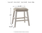 Ashley Express - Skempton Counter Height Dining Table and 2 Barstools