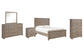 Culverbach Full Panel Bed, Dresser, Mirror, Chest and Nightstand