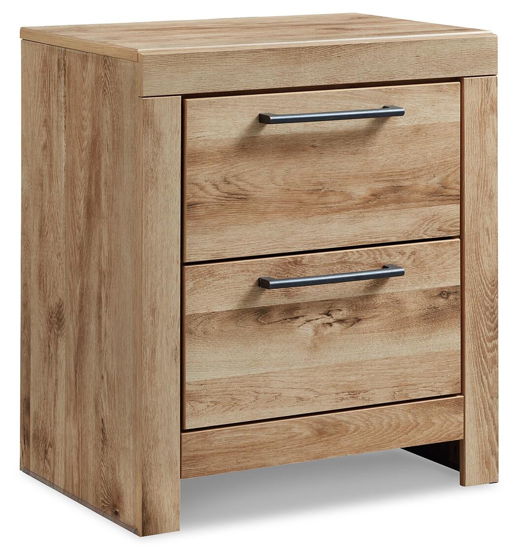 Hyanna Twin Panel Bed with 2 Side Storage, Dresser, Mirror and Nightstand