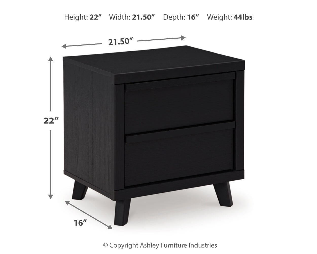 Danziar Queen Panel Bed, Dresser, Mirror and Nightstand