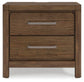 Cabalynn California King Upholstered Bed with Mirrored Dresser and Nightstand