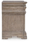 Blairhurst California King Panel Bed, Dresser, Mirror, Chest and Nightstand