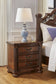 Lavinton California King Poster Bed, Dresser, Mirror, Chest and Nightstand