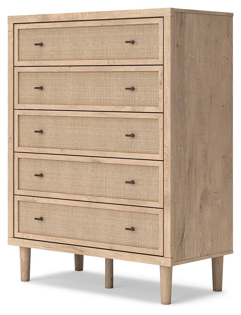 Cielden Queen Panel Headboard, Dresser, Mirror, Chest and Nightstand