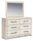 Lawroy King Panel Headboard, Dresser, Mirror, Chest and Nightstand