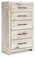 Lawroy King Panel Headboard, Dresser, Mirror, Chest and Nightstand