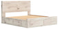 Lawroy King Panel Storage Bed, Dresser and Mirror