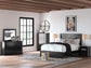 Maribel King Panel Bed, Dresser and Mirror