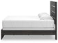 Hollivern King Panel Bed, Dresser and Mirror
