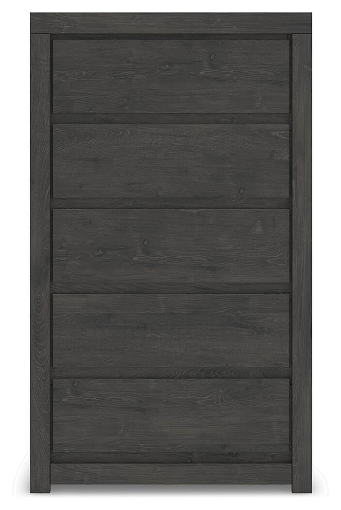 Fraluna Queen Panel Bed, Dresser, Mirror, Chest and Nightstand