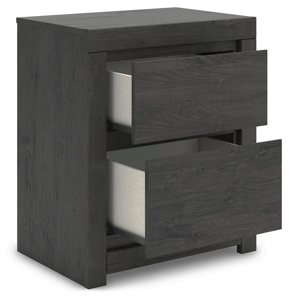 Fraluna Queen Panel Bed, Dresser, Mirror, Chest and Nightstand